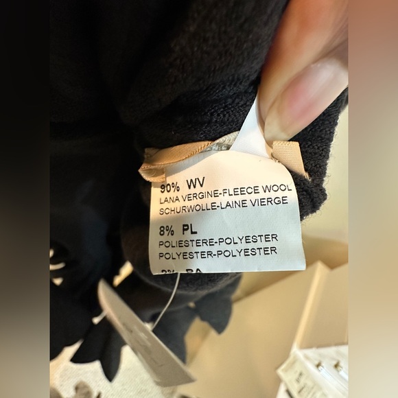 Alaïa black ribbed knit sleeveless fit-and-flare mini dress Sz 42 GREAT Conditio - Picture 7 of 8